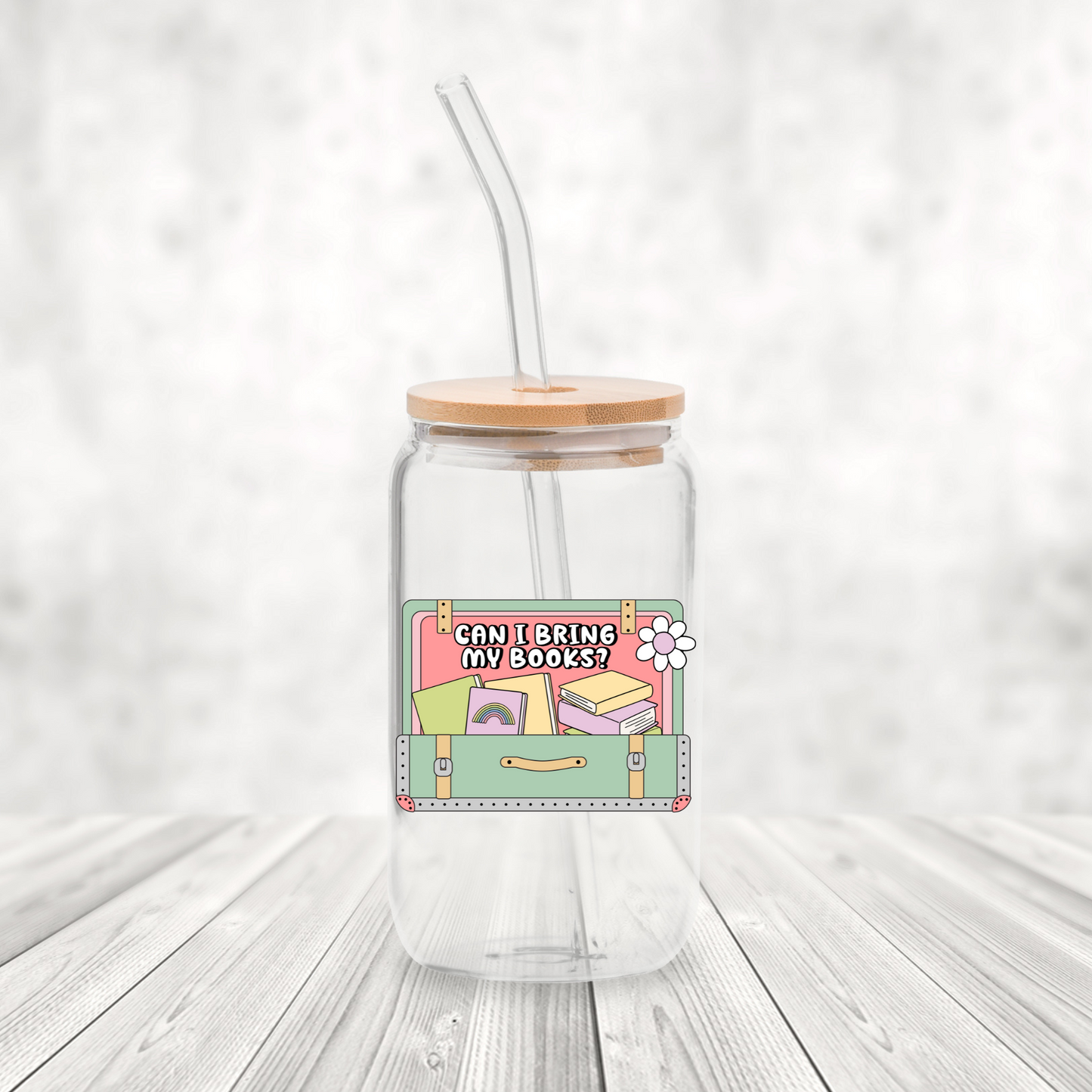 Can I bring my books cup