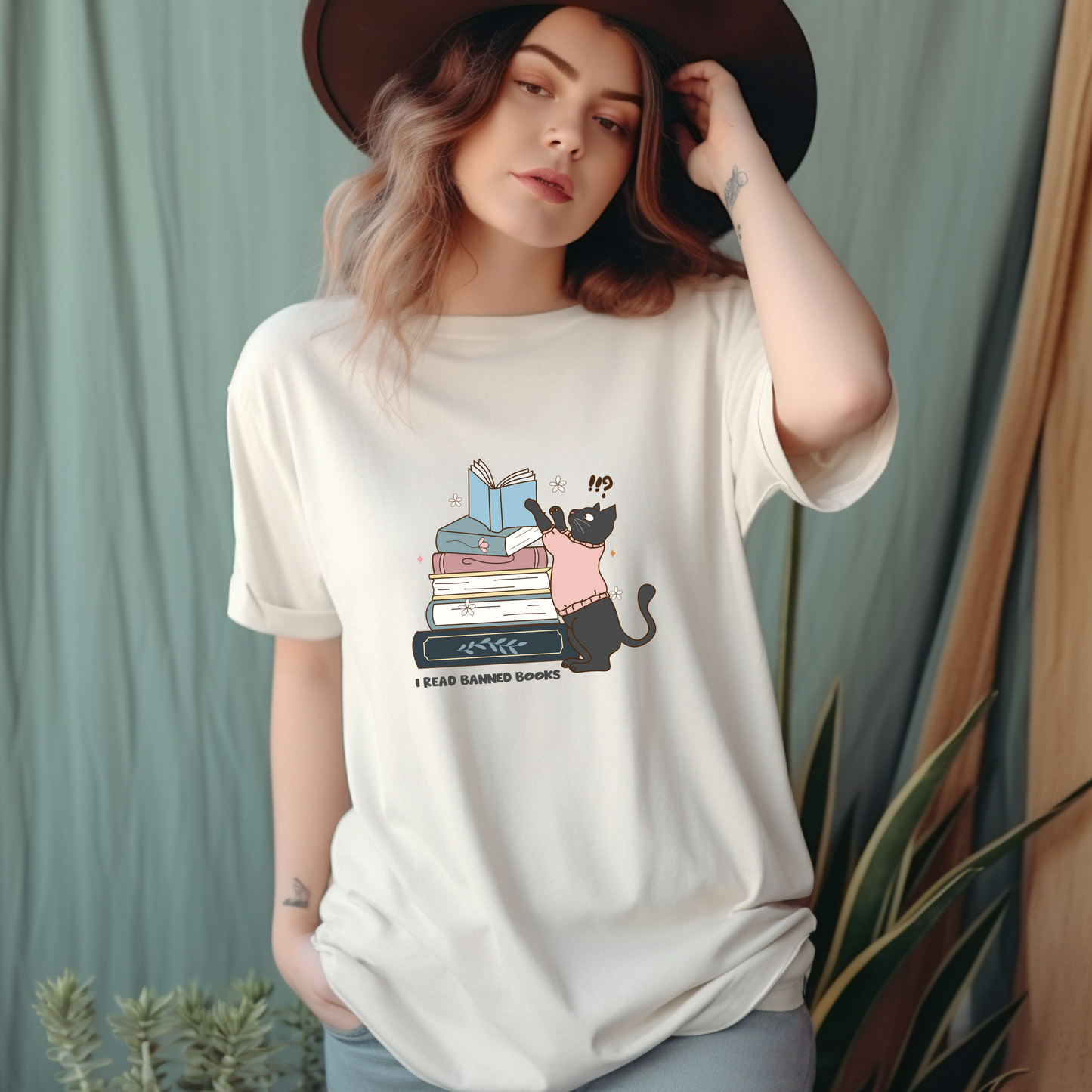 I read banned books tee