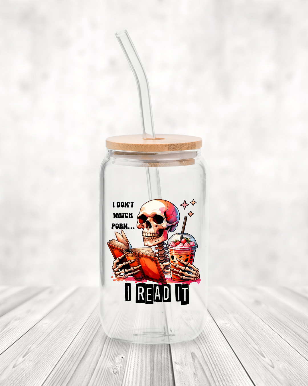 I don't watch it ... I read it cup