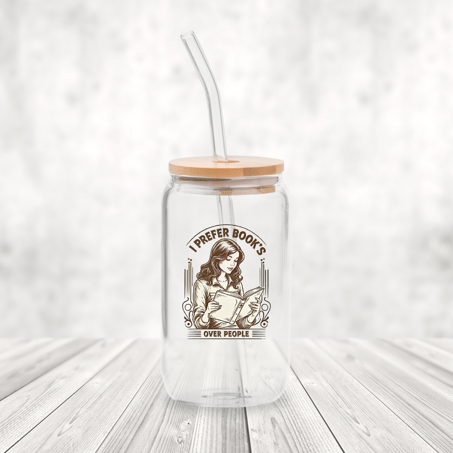 I prefer books over people cup