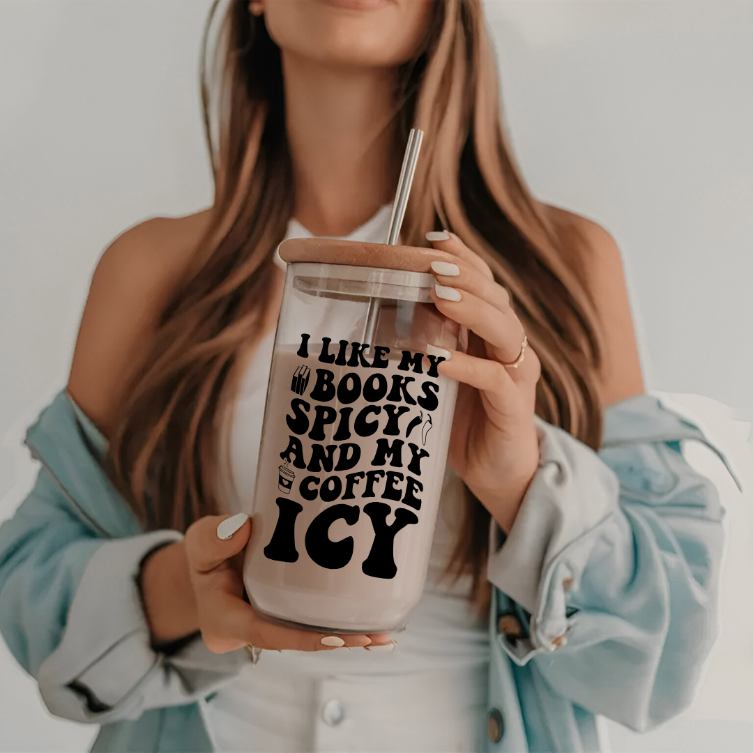 I like my books spicy cup