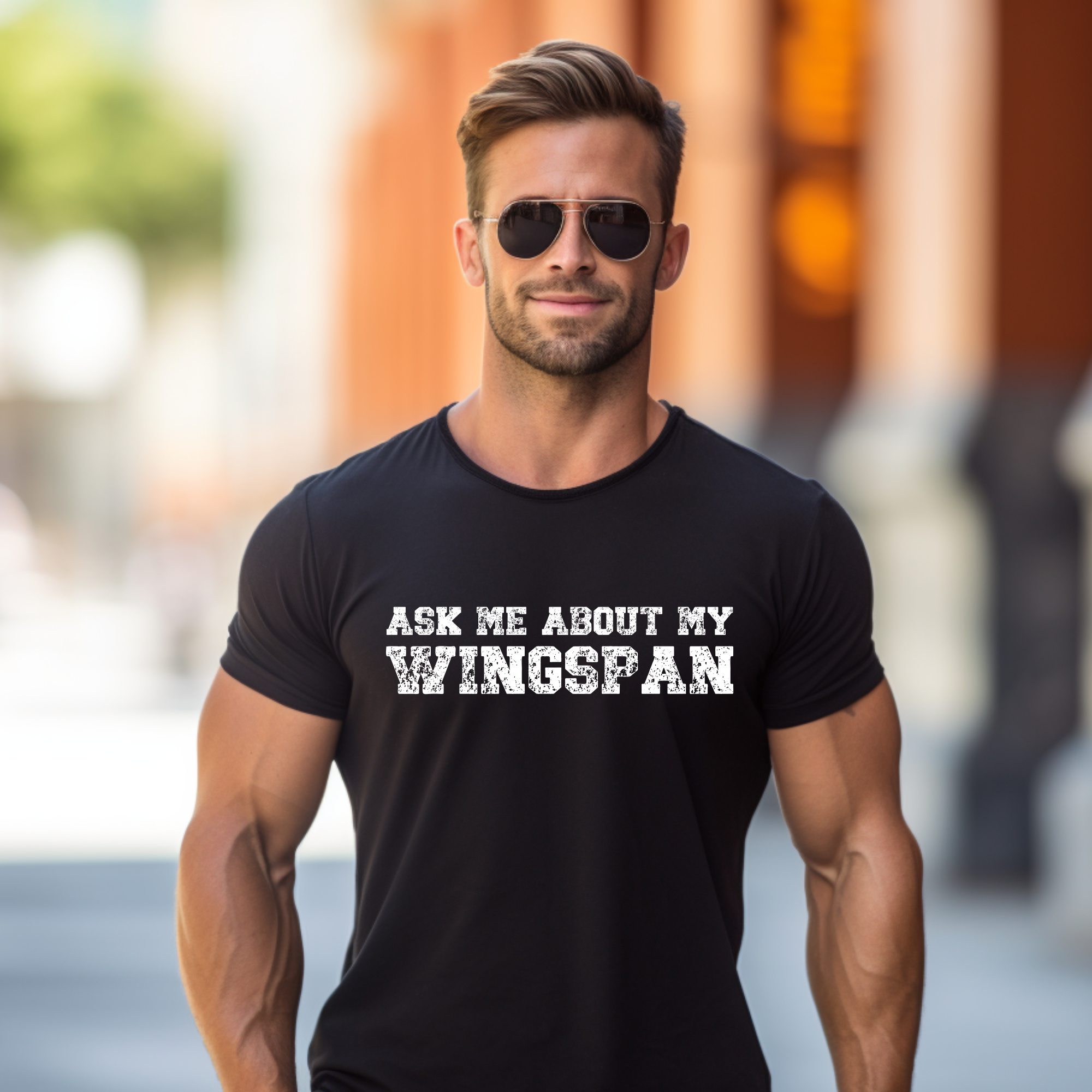 Ask me about my Wingspan tee