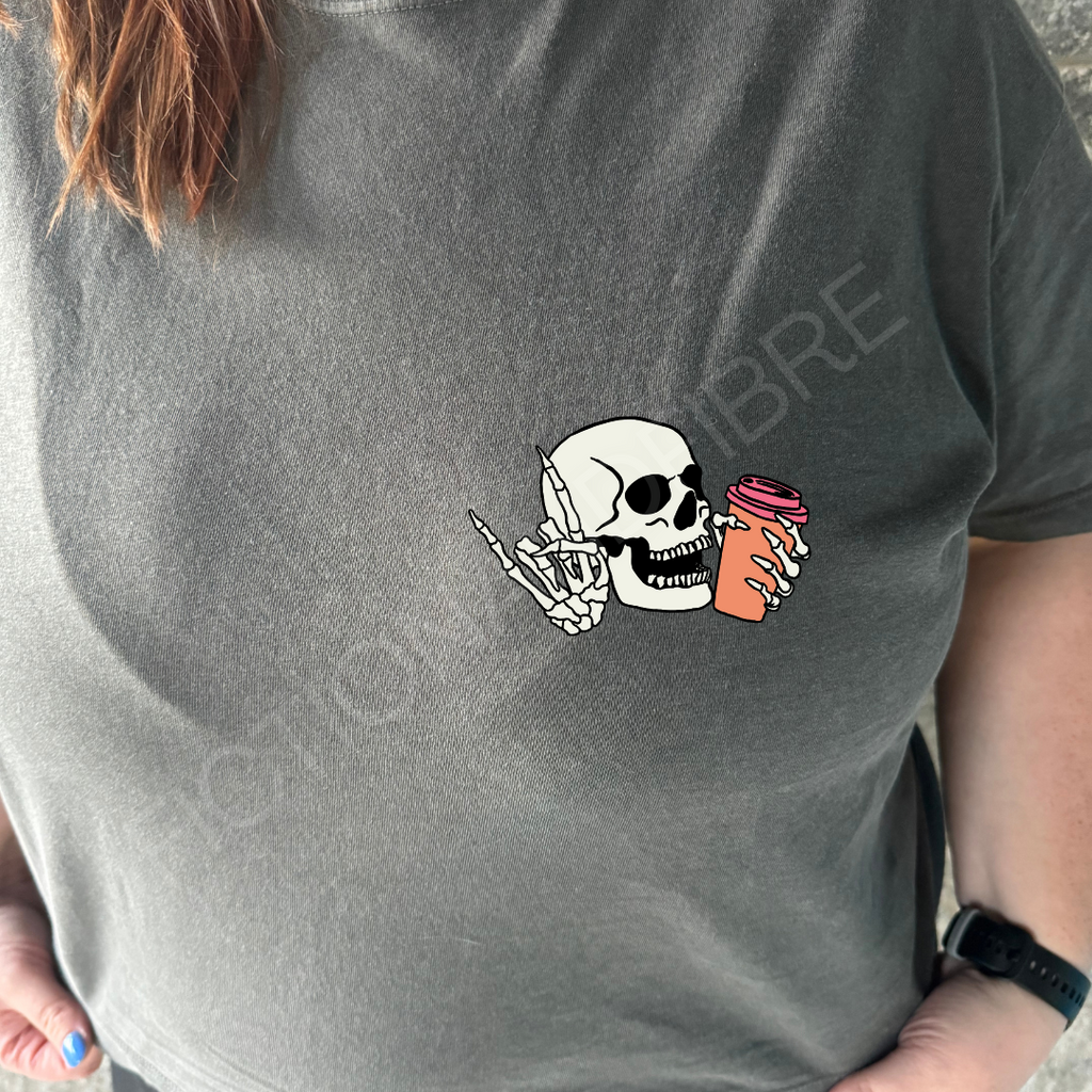 Dirty books cropped tee