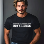 Competing with her book boyfriends tee