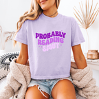 Probably reading smut - Purple edit
