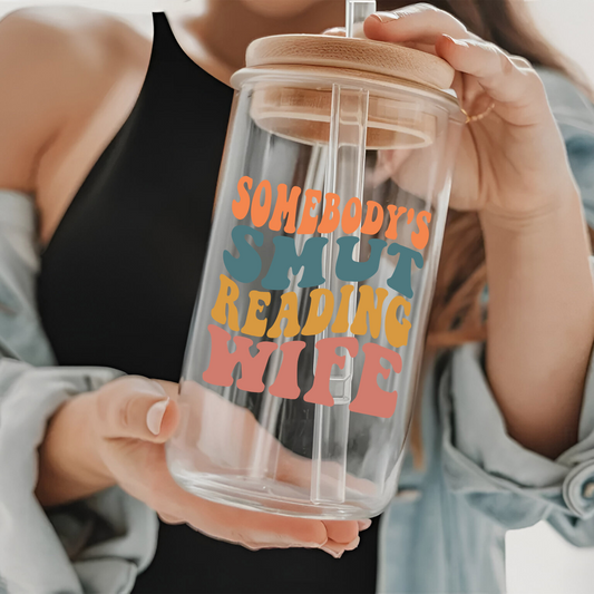 Somebody's smut reading wife cup