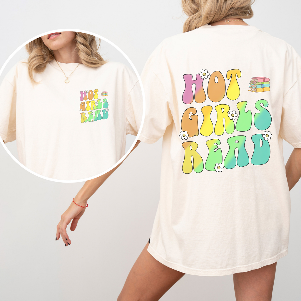 Hot girls read tee