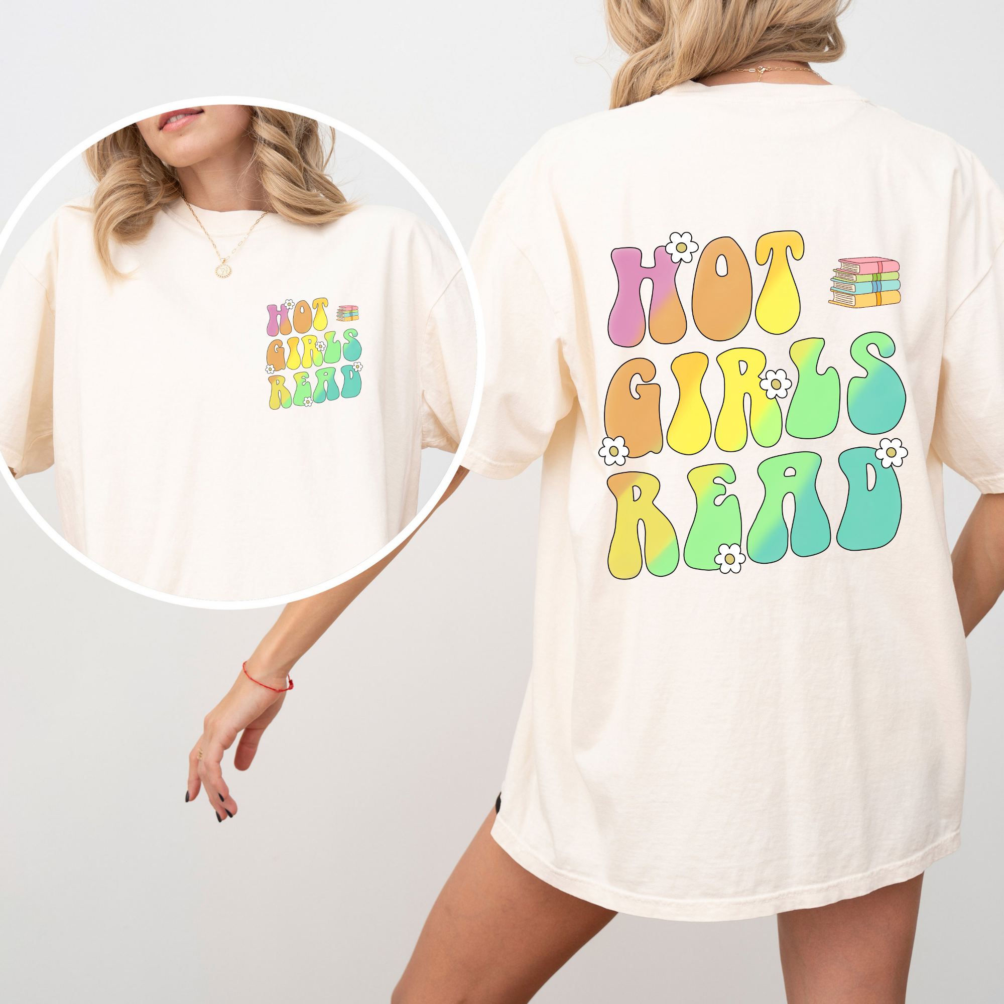 Hot girls read tee