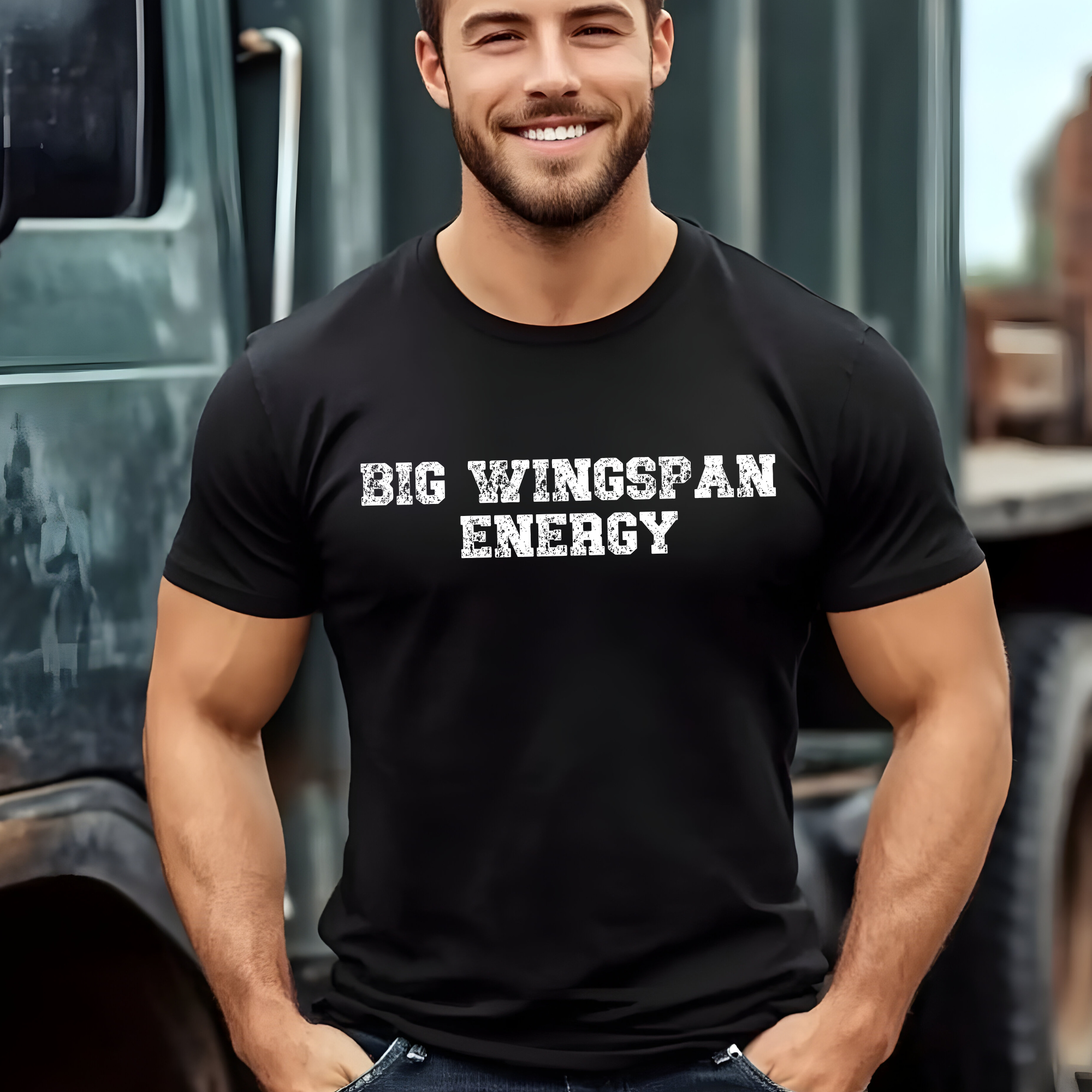 Big wingspan energy tee