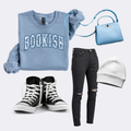 Bookish but Blue CREW