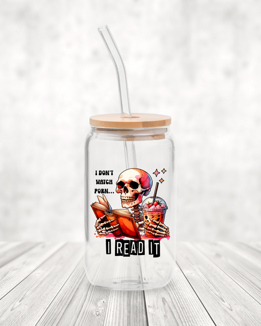 I don't watch it ... I read it cup