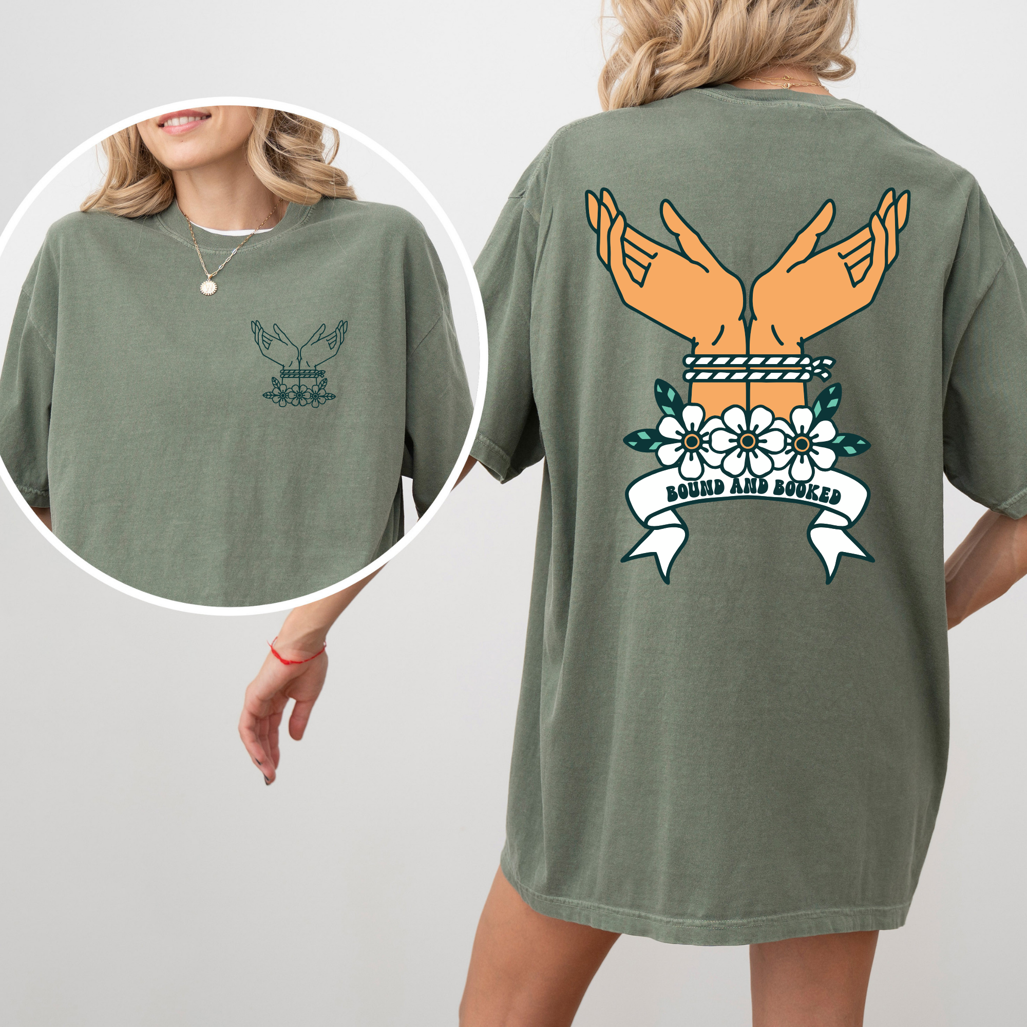 Bound and Booked tee