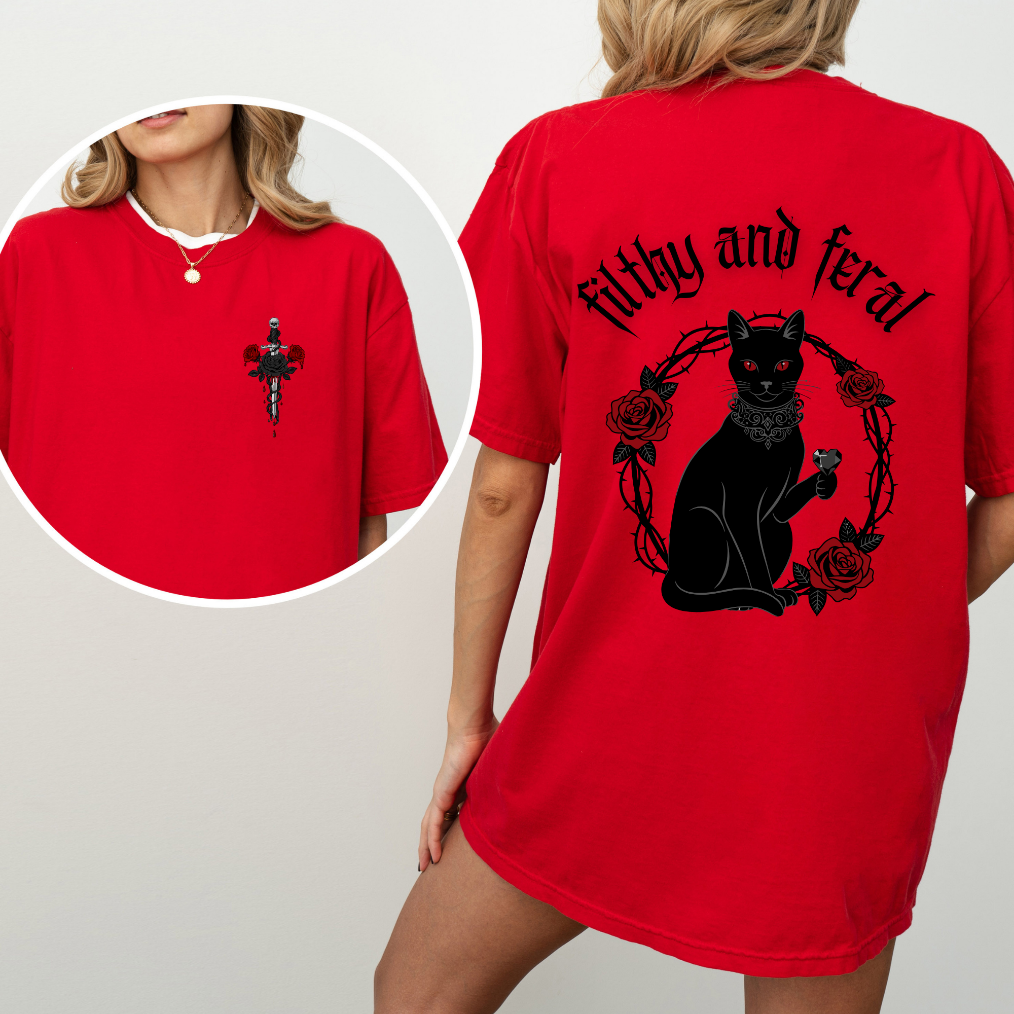 Filthy and feral tee