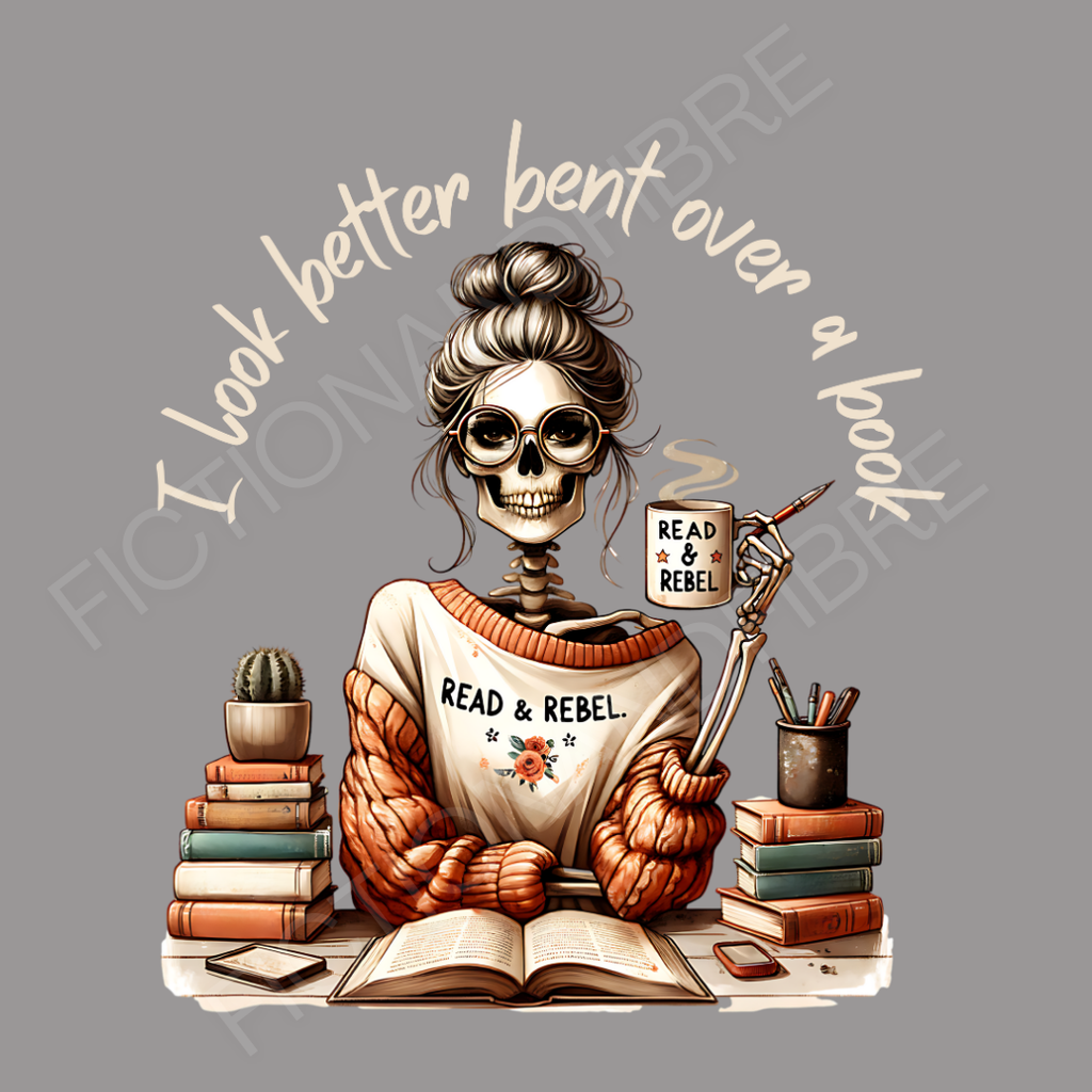 Spread those pages cropped tee