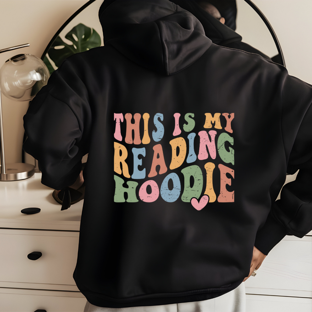 This is my reading hoodie