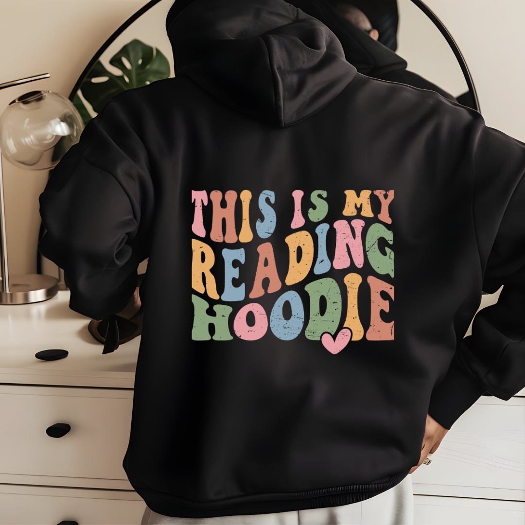 This is my reading hoodie