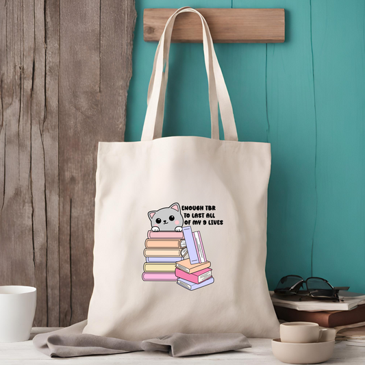 Never ending TBR tote