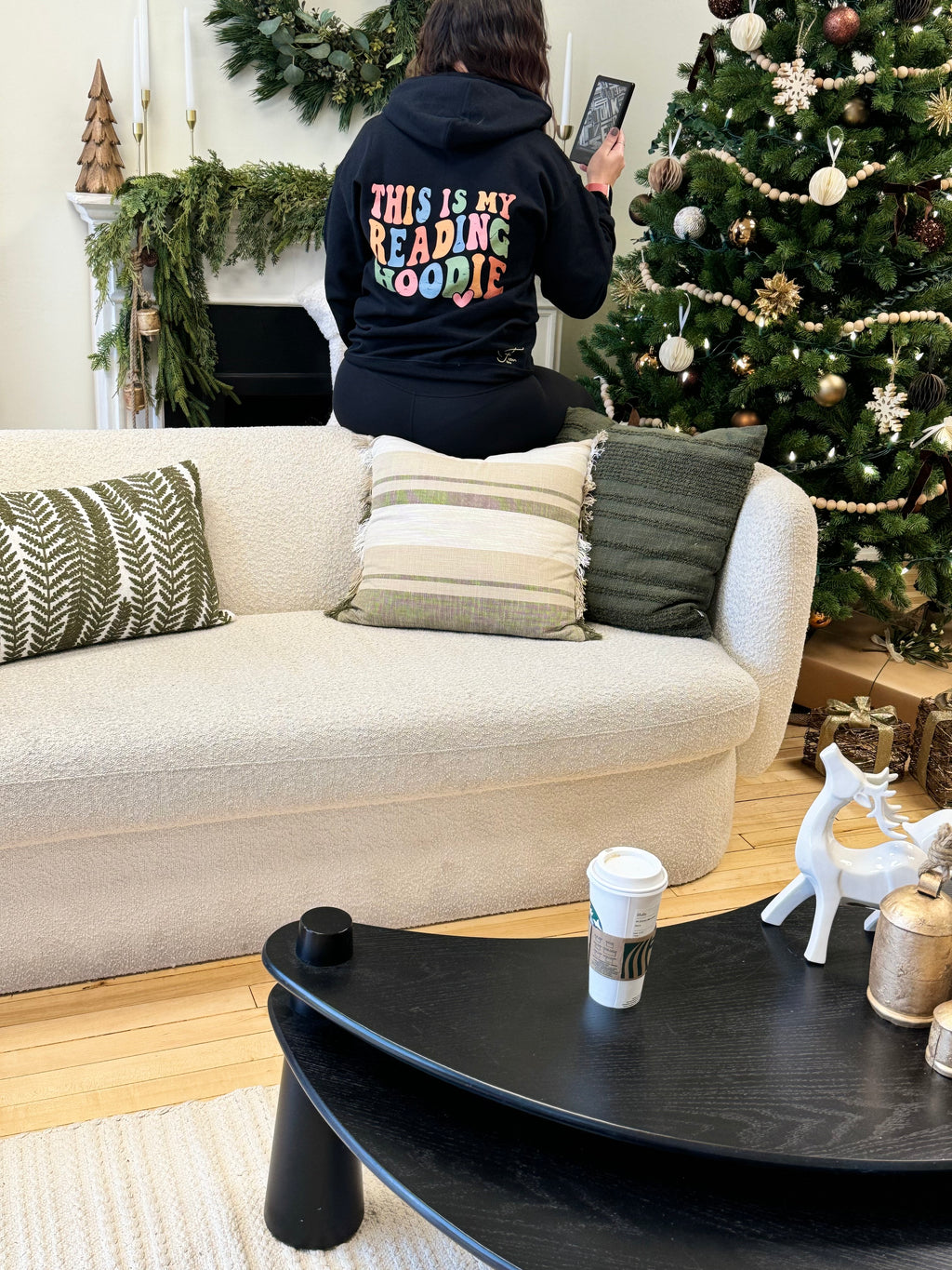 This is my reading hoodie