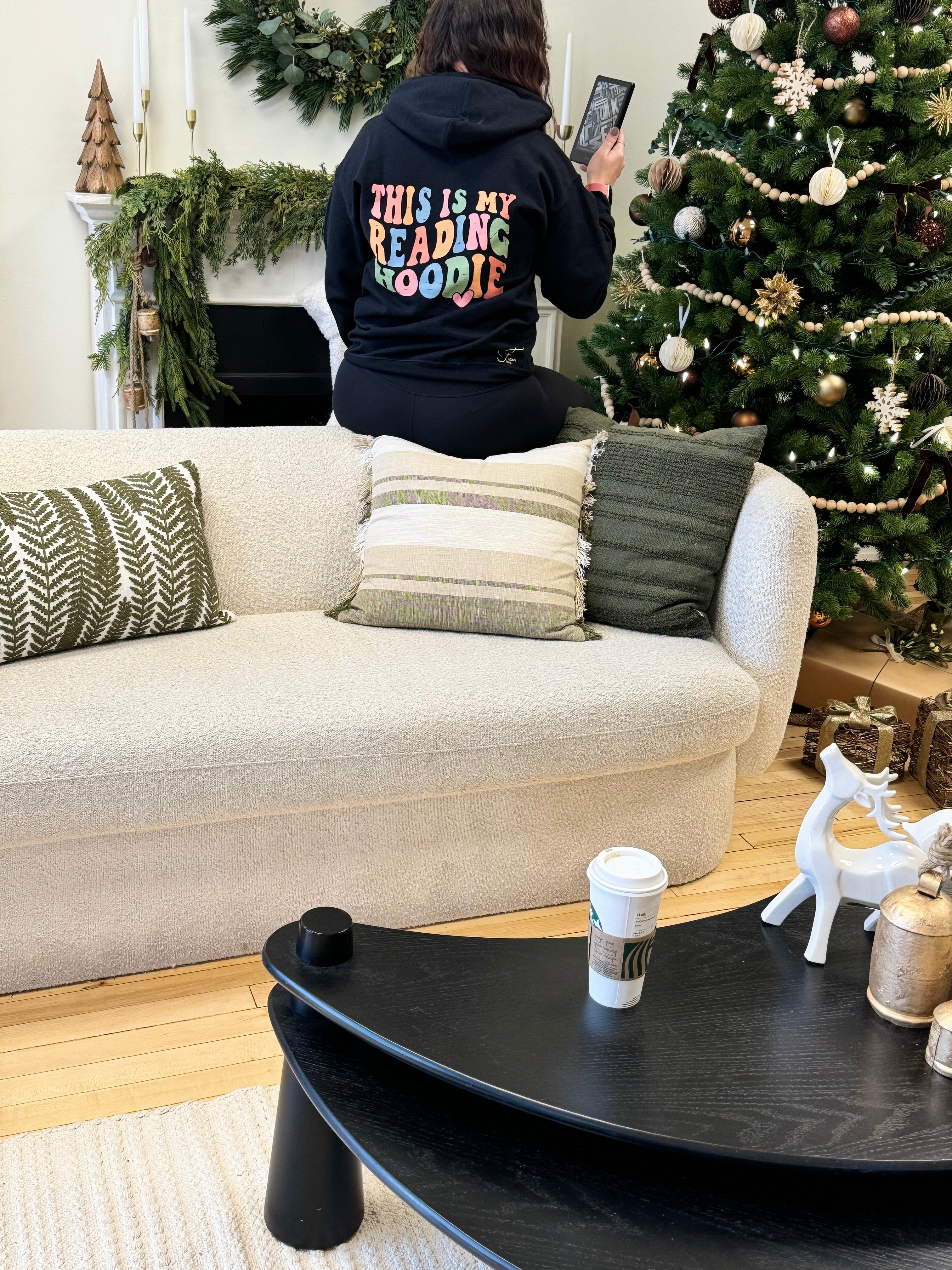 This is my reading hoodie