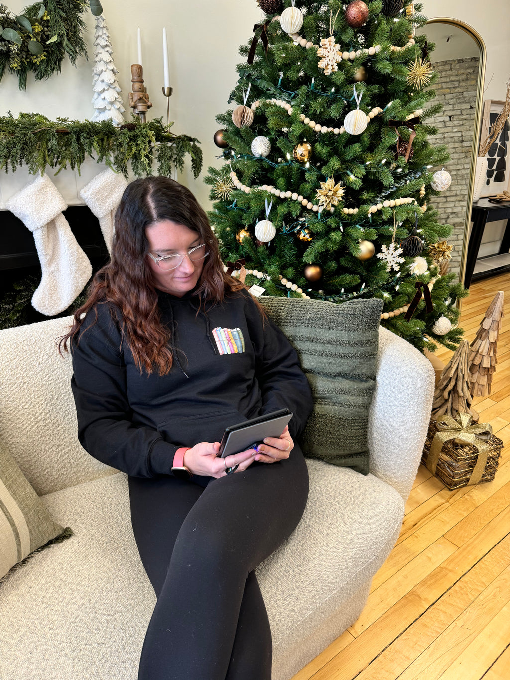 This is my reading hoodie