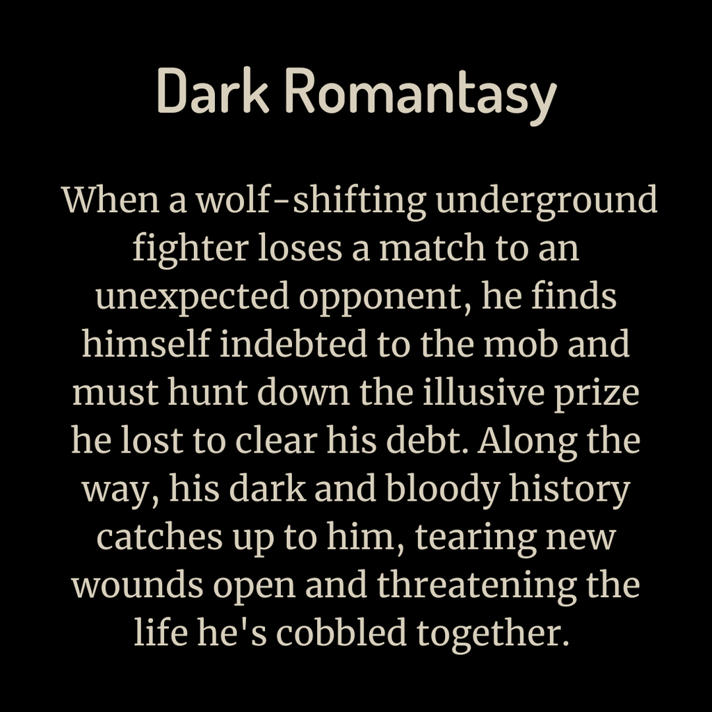 Description of thedark romantasy book