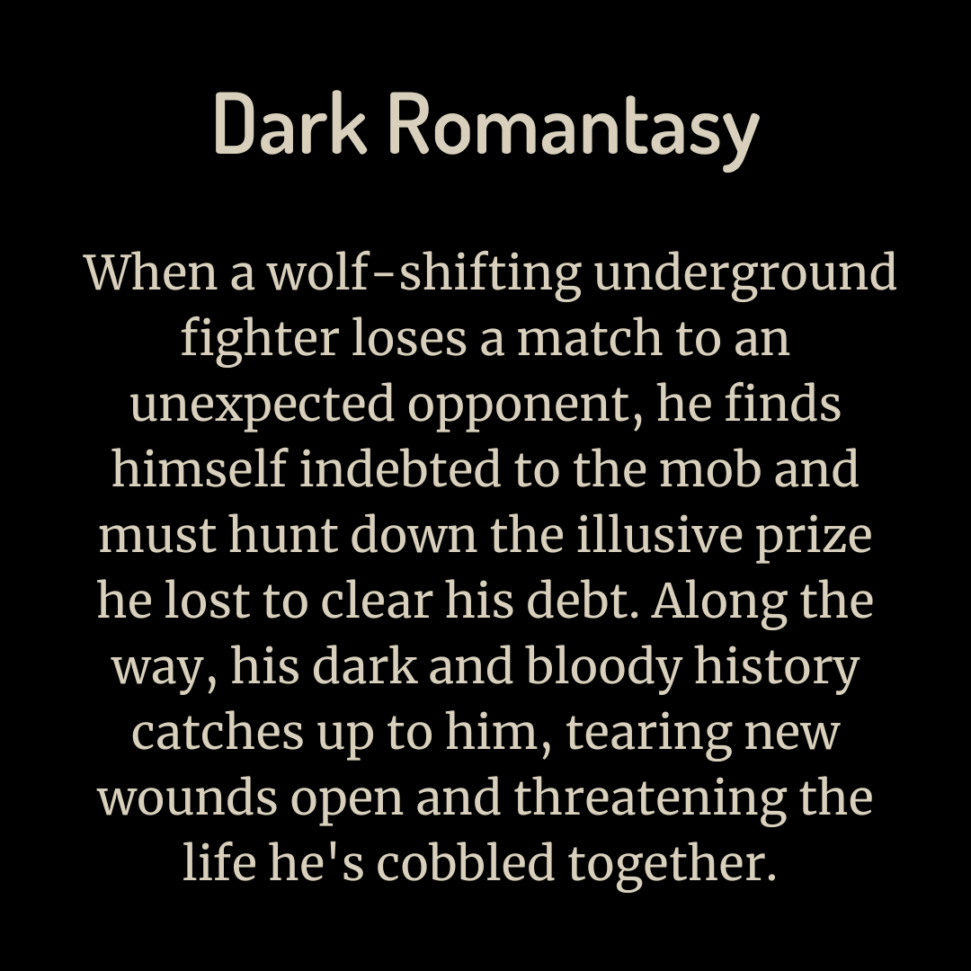 Description of thedark romantasy book