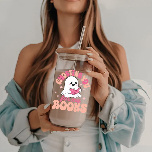 Ghosting you for my books cup