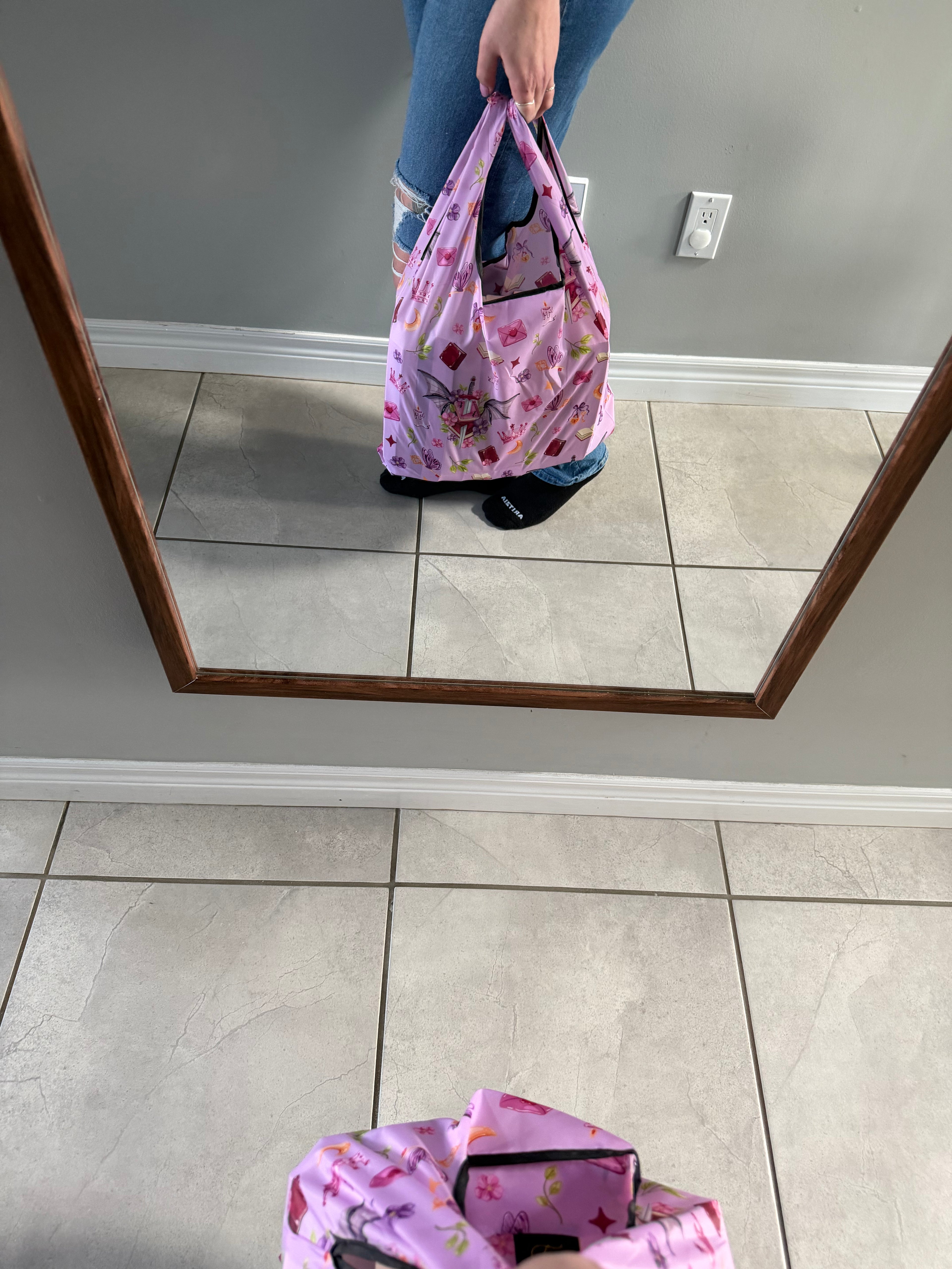 Romance reusable bag