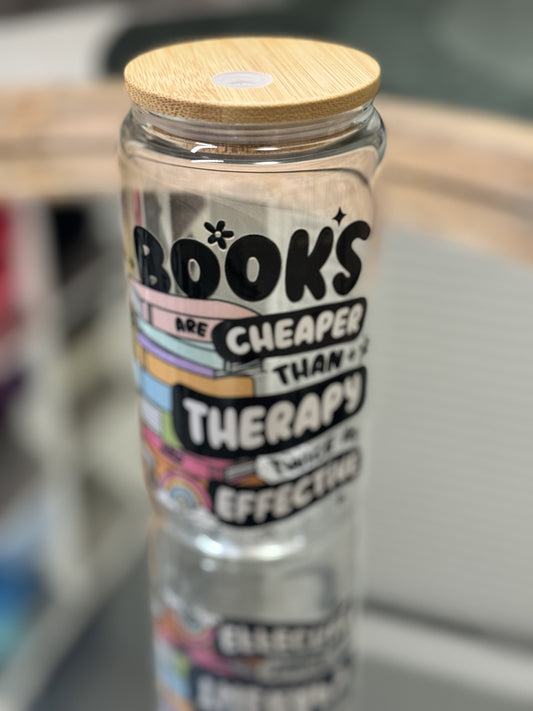 Books are cheaper than therapy