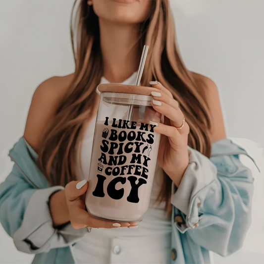 I like my books spicy cup